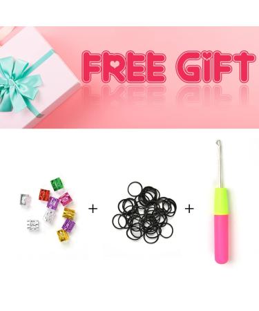 FAIRISE 8 Packs Faux Locs Crochet Hair - Long Soft 18 Inch Pre Looped Curly Wavy Goddess Locs for Black Women - Synthetic 1B Natural Black (Pack of 8) - Buy Online on GoSupps.com