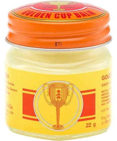Golden Cup Balm Yellow Herbal Thai Ointment 22g - Pack of 3 - Buy Online on GoSupps.com
