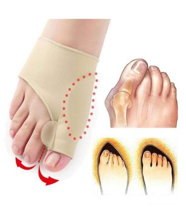 ERINSHOP Bunion Socks Corrector for Pain Relief Hallux Valgus - Splint Corrector Sport Big Toe Straightener Orthopedic Gel Separator Pad Brace for Men and Women Relief 1 Pair