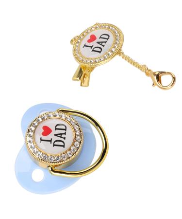 Hyuduo Silicone Baby Pacifier for 6-18 Months | Fun & Safe Blue Pacifier for Infants - Buy Online on GoSupps.com