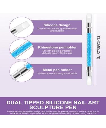  Sghtil 3D Deer Nail Gel - 5 Colors - Nail Extension Gel - Non-sticky Manicure Kit with Sculpting Pen for Shaping Building Painting and Gemstone Decoration - Buy Online on GoSupps.com
