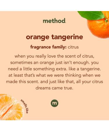 Method Daily Granite Cleaner Refill, Orange Tangerine, 68 Fl Oz - Pack of 2 | Plant-Based Cleaning Agent for Sealed Stone - Buy Online on GoSupps.com