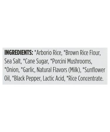 Lundberg Family Farms Traditional Italian Risotto Porcini Mushroom - 5.9 oz | Non-GMO, Gluten-Free, USDA Organic | Convenient Side Dish | 20 Min Cook Time - Buy Online on GoSupps.com