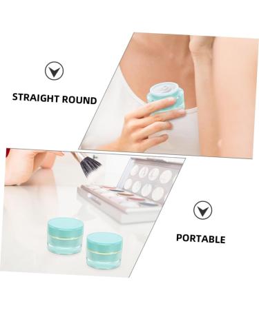 FOMIYES Cosmetic Bottle Cream Containers with Lids Travel Containers Jars with Lids Round Acrylic - Buy Online on GoSupps.com