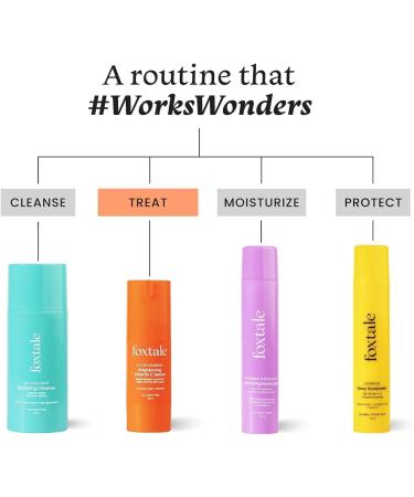 The Fox'tale 15% Vitamin C Face Serum for Glowing Skin | Purest Vitamin C (L-Ascorbic Acid) with Vitamin E | Moisturizing Serum for Sensitive Skin | Face Serum for Men & Women | 30 ml - Buy Online on GoSupps.com