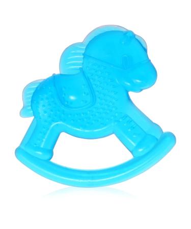 Lorelli teething ring horse dental aid filled with water cooling teething ring from 3 months colors: blue