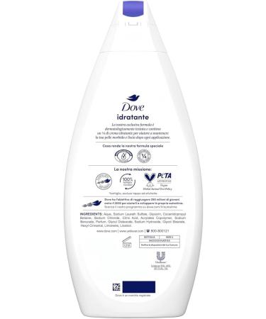  Dove Dove Bagnoschiuma 12 Pieces of Moisturising Beauty - 700 ml - Family Shape.. - Buy Online on GoSupps.com