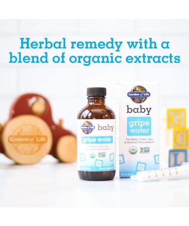 Garden of Life Baby Gripe Water 4 fl oz - Natural Relief for Infants - Buy Online on GoSupps.com