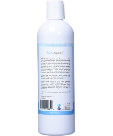 Healthy Breeds Bright Whitening Shampoo for Maltese - 12 oz - pH Balanced, Color Enhancing, Nourishing Formula - Buy Online on GoSupps.com