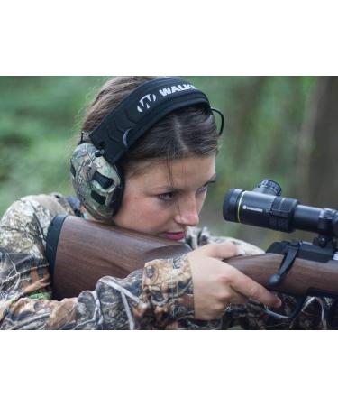 Walker's Razor Slim Electronic Quad Earmuff 23dB Realtree Xtra Camo - One Size - Buy Online on GoSupps.com