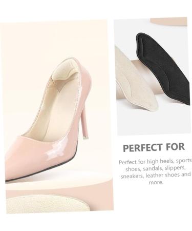 FOMIYES 6 Pairs Heel Stickers & Half Size Pads | Silicone Heel Slip Prevention for Sports Shoes - Double-Sided Adhesive - Buy Online on GoSupps.com