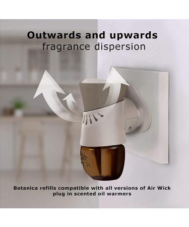 Airwick Botanica Scented Oil Eucalyptus & Mediterranean Sage Natural Ingredients Twin Refill 40 milliliter Ecualyptus Sage 40 ml (Pack of 1) - Buy Online on GoSupps.com