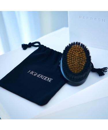 HigherDOSE Copper Body Brush - Ion-Charged Dry Brush for Exfoliation, Stress Reduction, and Energy Boost - Buy Online on GoSupps.com