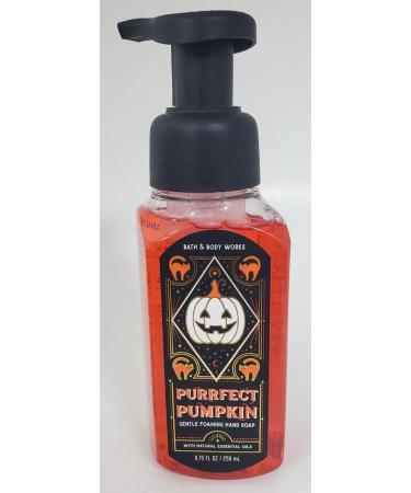 White Barn Candle Company Bath and Body Works Gentle Foaming Hand Soap - 8.75 fl oz - Many Scents! (Purrfect Pumpkin)