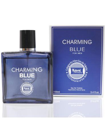 Hybrid & Company Charming Blue for men Men s Classic Scent Perfume Eau De Toilette Spray 100 ML - Buy Online on GoSupps.com