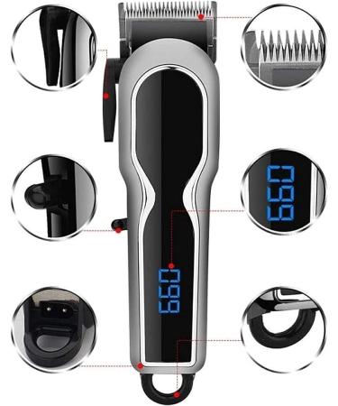 Professional Cordless Hair Clippers & Beard Trimmer | Hair Cutting Tool Grooming Kit | Rechargeable & Ideal for Men - Buy Online on GoSupps.com