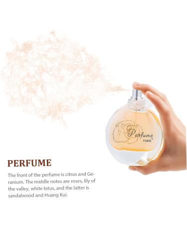 MERRYHAPY 1 Perfume for Lady Glass Body Perfume Sweet Perfume Long lasting Perfume 12X8X3cm Golden - Buy Online on GoSupps.com