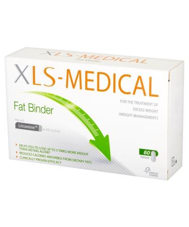 Xls Medical Fat Binder Direct Weight Loss Aid - 60 Tablets