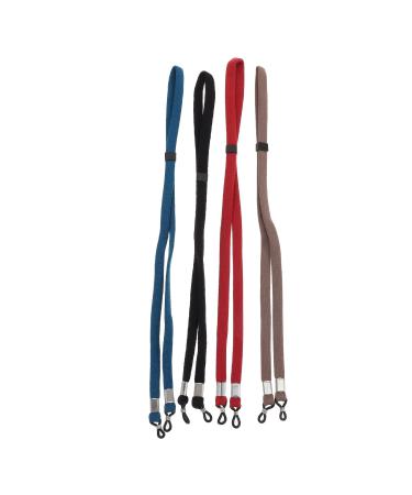 4 pieces of adjustable glasses band glasses straps cords ropes to hang glasses anti-glasses bands glasses holder strap cord sports glasses band C087 frame nylon portable