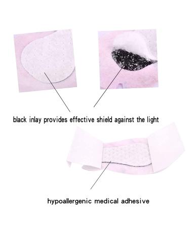 EGOOL Adhesive Eye Patches for Kids - Cute Girls Design - 45 + 5 Bonus per Box - Regular Size - Breathable & Hypoallergenic - Colorful Fun Pattern - Buy Online on GoSupps.com