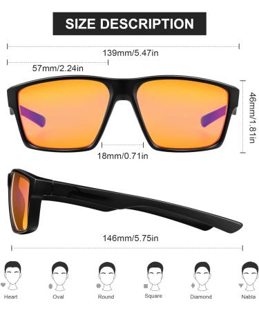 Blue Light Blocking Glasses Gaming Glasses Computer Gamer Glasses Powerful Professional Filter Anti-Fatigue Anti Glare UV & Eyestrain Screen Glasses for Women Men (Video Games Console TV PC) Black - Buy Online on GoSupps.com