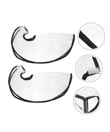 Mipcase 6 Pcs Shampoo Funnel Salon Home Hair Care Tools Fastening Dye Hair Care Product or Baking Oil Elder 57x25cmx3pcs Assorted Colorx3pcs - Buy Online on GoSupps.com