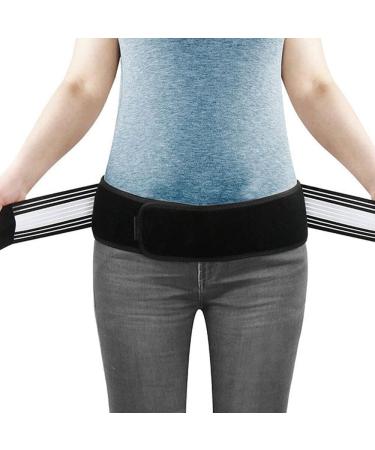 Sacroiliac Joint Support Band for Men & Women | Relieve Sciatica & Lower Back Pain | X-Large Stabilizing Belt - Buy Online on GoSupps.com