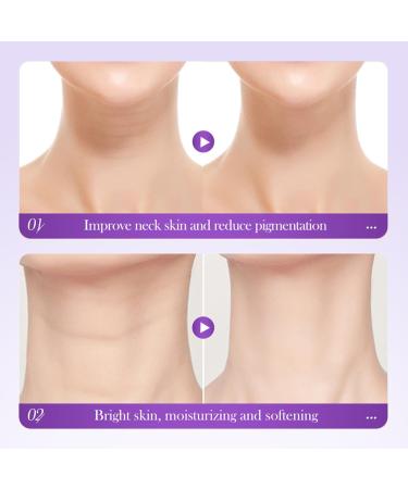 Collagen Neck Creams with Roller for Tightening and Firming Neck Firming Cream Tightening and Lifting Sagging Skin Collagen Necks Moisturizing Cream with Hyaluronic Acid Retinol Reduce Wrinkles - Buy Online on GoSupps.com