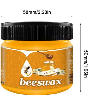 Beeswax Wood Seasoning Floor Furniture Beeswax Polish Ingredients No Peculiar Smell No Mysterious Ingredients Safe Healthy Refreshing and Clean Tables Desks Chairs Floors Benches Aezon - Buy Online on GoSupps.com