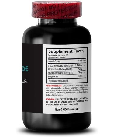 Exercise supplement - NITRIC OXIDE BOOSTER - nitric oxide supplements for men nitric oxide booster supplement stamina supplement endurance booster workout support fitness energy 3 Bottle 180 Tabs - Buy Online on GoSupps.com