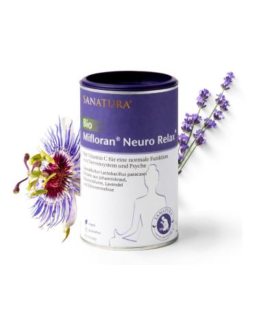 SMANATUA BIO MIFLORAN NEURO Relax - Darm -Hirn -Balance for psyche & nerves - including with lactobacillus paracasei St. John's wort extract passion flower for more relaxation - Buy Online on GoSupps.com