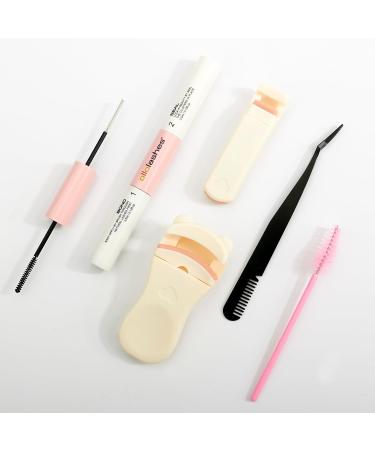 Buy Lash Cluster Glue & Tweezers Kit - Fast-Drying Waterproof Eyelash Extensions DIY Eyelash Curlers 3.5ml | International Shipping Available - Buy Online on GoSupps.com