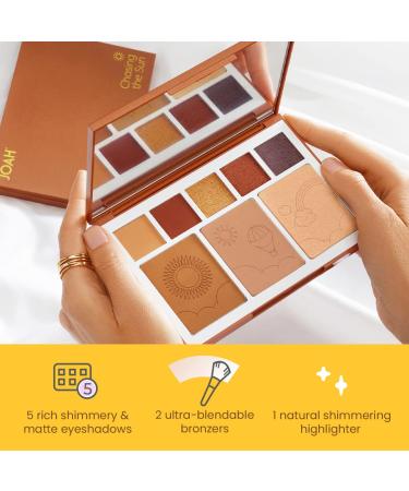 JOAH Chasing the Sun Bronzing Palette - Get that Sun-Kissed Glow! - Buy Online on GoSupps.com