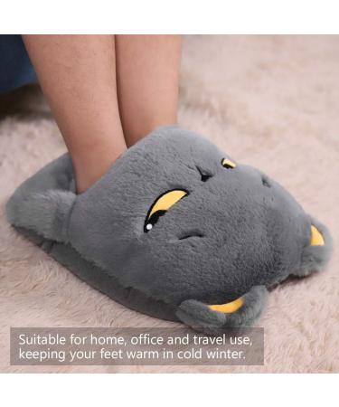 Lantro JS USB Foot Warmer - Soft & Comfortable Heated Shoe | Fashionable Cartoon Design for Home Travel & Office - Buy Online on GoSupps.com