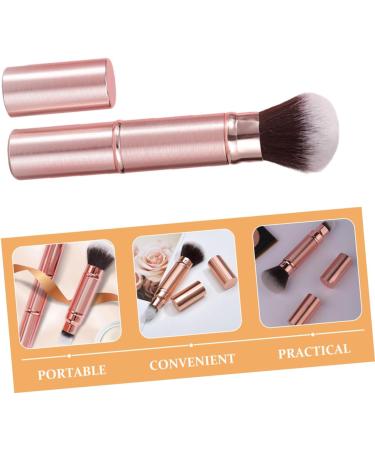 Gogogmee Double-ended Makeup Brush Blush Brush Dual End Makeup Brush Foundation Brush Powder Brush Cosmetics Brush Blending Brush Blusher Brush Women Makeup Tool Loose Powder Makeup Sponge - Buy Online on GoSupps.com