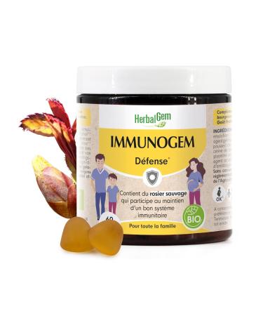 HERBALGEM IMMUNOGEM ORGANIC GUMMIES 60 GOM 150 GR