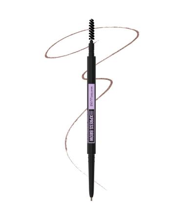 Maybelline Brow Ultra Slim Defining Eyebrow Makeup Mechanical Pencil With 1.55 MM Tip And Blending Spoolie For Precisely Defined Eyebrows, Soft Brown, 0.003 oz. 1 COUNT SOFT BROWN