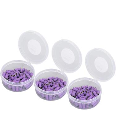Nail Sanding Bands Smoothing Nail Art Sanding Bands with Storage Box for Manicure (Violet) - Buy Online on GoSupps.com