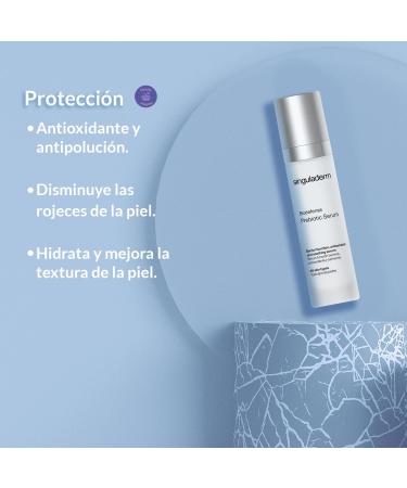  Singuladerm Primaderm - Biodefense Prebiotic Antioxidant and Soothing Serum 30ml - Strengthens the skin barrier - Balances the microbiome - Protects against pollution - For strong hydrated and radiant skin - Buy Online on GoSupps.com