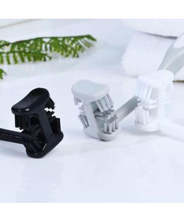 Suicra Six-Sided U-Shaped Toothbrush for Adults - Soft Brush for Deep Cleaning & Stain Removal (Gray) - Buy Online on GoSupps.com