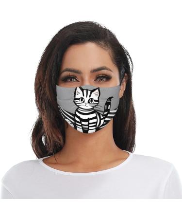 Zyvia Play Ball Kitty Dust Mask for Adults - 5-Layer Protection & Activated Carbon Filter - Soft Breathable Adjustable - Pack of 10 - Buy Online on GoSupps.com
