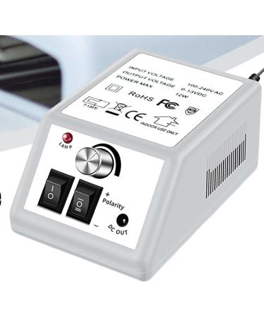 Shakven Manicure Pedicure Tools | Portable Electric File Nail Drill Machine Powerful Nail Tools with 6 Metal Drill Bits Electric Nail Drills White#c - Buy Online on GoSupps.com