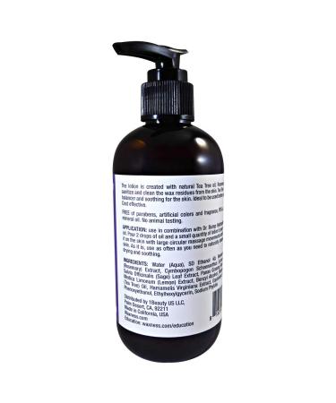 Buy Waxness Dr. Bump Natural Pre-Post Lotion - Tea Tree Rosemary Lemongrass & Sage - 8oz | International Shipping Available - Buy Online on GoSupps.com
