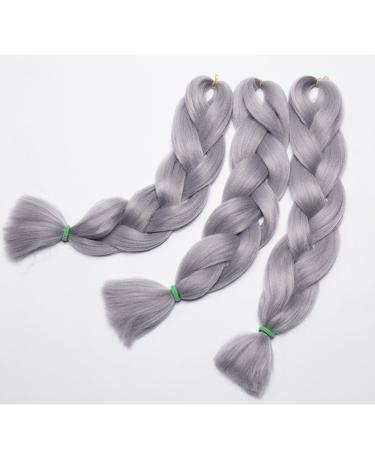Buy Sego Gray Hair Extensions - 61 cm | International Shipping Available - Buy Online on GoSupps.com