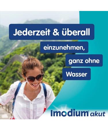 IMODIUM Acute Lingual Tablets - Fast Relief for Acute Diarrhea | 12 Melts on Tongue - Buy Internationally - Buy Online on GoSupps.com