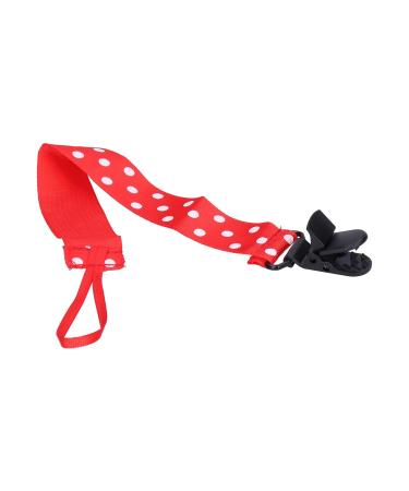 Universal Leash Holder & Pacifier Holder - Non-Toxic Safe & Foldable for Home (Red Dot) | Shop Internationally - Buy Online on GoSupps.com