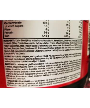 Mutant Mass Weight Gainer Protein Powder with Whey Isolate, Casein Protein Blend - Strawberry Banana (2.27 Kg) - Buy Online on GoSupps.com