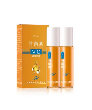 Lutein VC Huile pour les yeux huile sensorielle oculaire VC anti-rides avec boule roulante soin oculaire raffermissant anti-rides anti-rides poches et poches sous les yeux soin des yeux pour tous