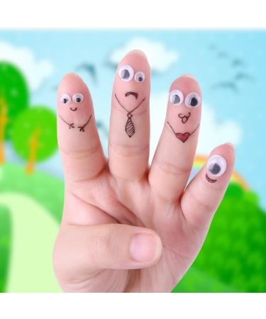 KUUQA 1220 Self Adhesive Wiggle Googly Eyes - Assorted Sizes for Crafts and DIY Projects - Buy Online on GoSupps.com