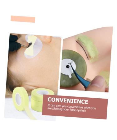 FOMIYES 18 Rolls Lash Tape - Fabric Eyelash Extension Adhesive Under Eye Makeup Tape Non-Woven Skin Patch for Lash Extensions - Buy Online on GoSupps.com